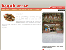 Tablet Screenshot of konukkebap.com